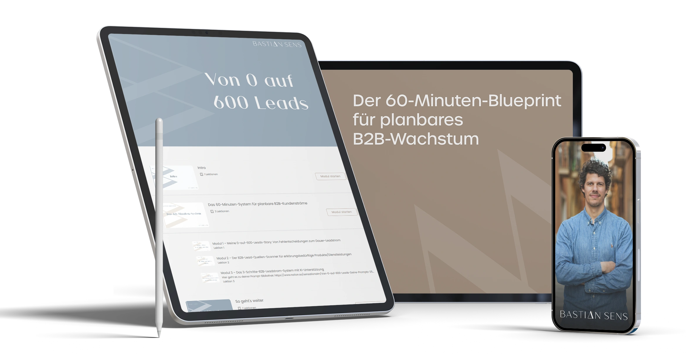 Von 0 auf 600 Leads - Mockup Design